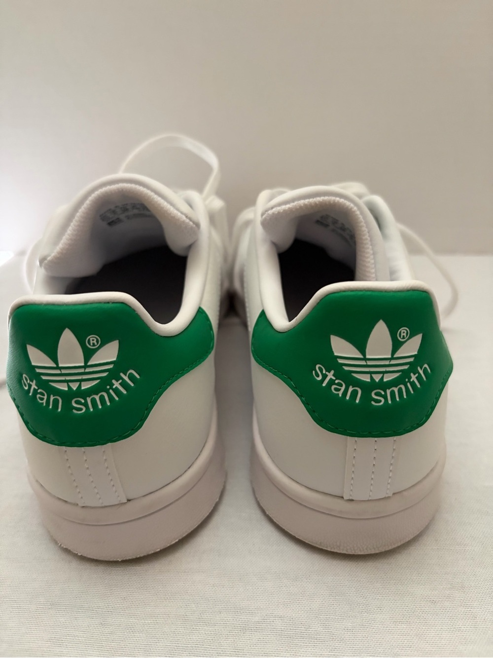 Adidas Originals Stan Smith White Green Sneakers Men’s 5.5 Leather Shoes